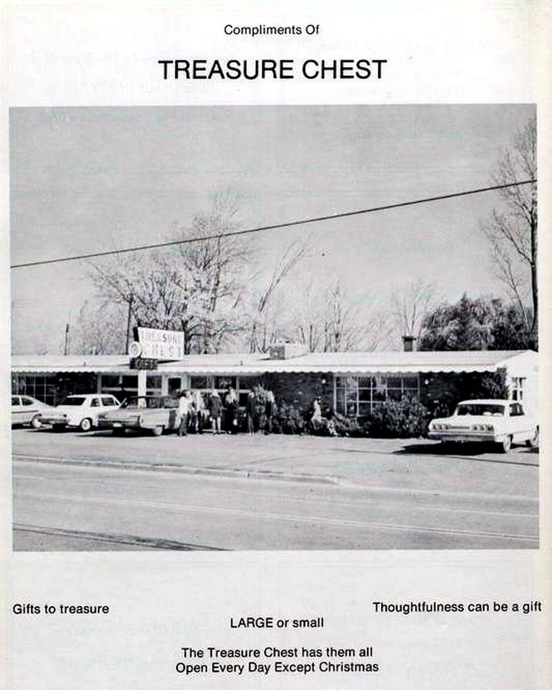 AJs Quiltery West (Treasure Chest) - 1972 Yearbook Photo (newer photo)